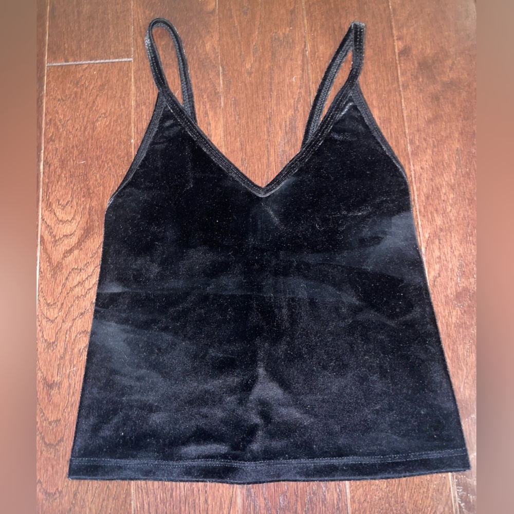 Suede Top🖤|Brandy Melville